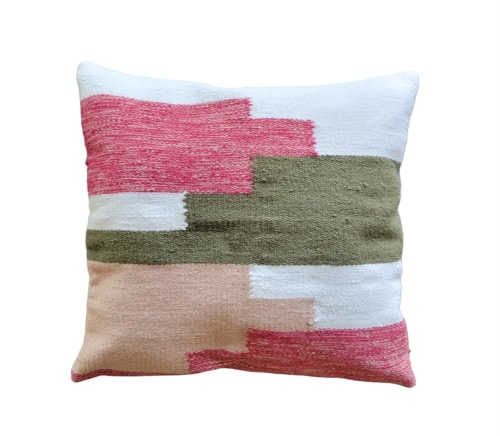 Tessa Handwoven Throw Pillow Cover | Cushion in Pillows by Mumo Toronto