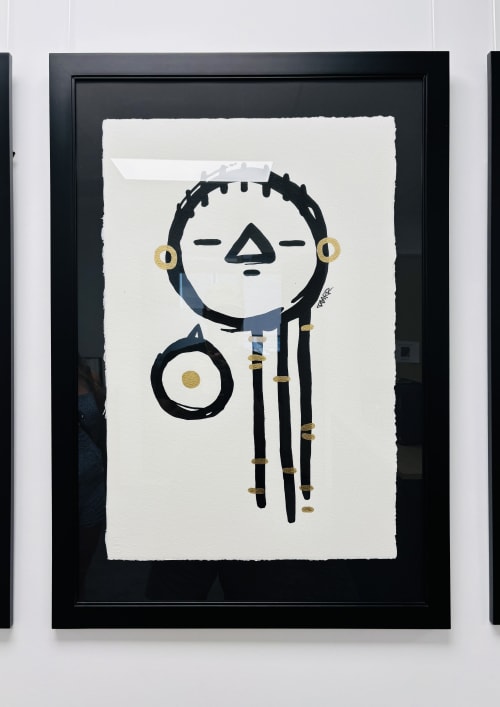 Silencieux | Oil And Acrylic Painting in Paintings by Jayarr Steiner