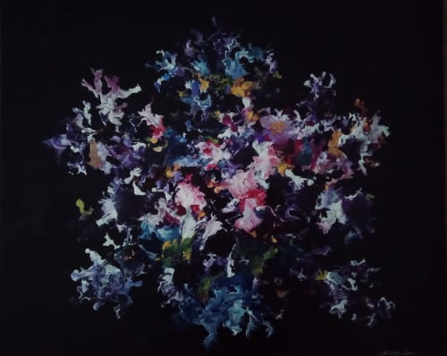 Beauty For Ashes | Oil And Acrylic Painting in Paintings by Grace Foo-Barton