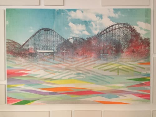 Le Monstre, La Ronde. 2016 | Oil And Acrylic Painting in Paintings by Jason Cantoro | W Montreal in Montréal