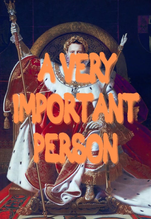 a very important person | Paintings by Jill Laine Art + Designs