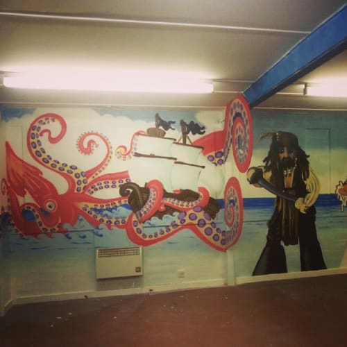 Pirates of the Caribbean mural | Murals by Pixie London | Market Deeping in Market Deeping