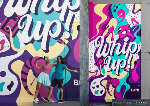 Whip Up | Street Murals by Shoutbam