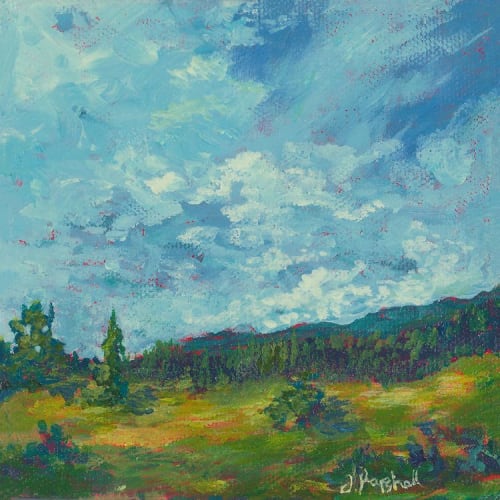 Giclée print of Jaunty | Prints by Jessica Marshall / Library of Marshall Arts