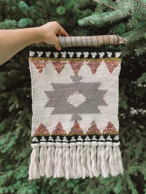 PENDLETON WEAVING hand woven tapestry | Macrame Wall Hanging in Wall Hangings by WOOL & PINE by Jessie