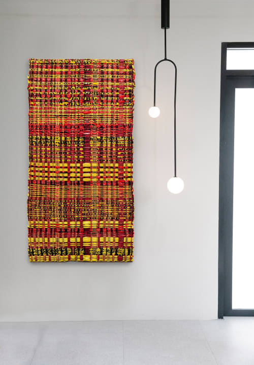 Art Weaving: Attention | Wall Hangings by Doerte Weber