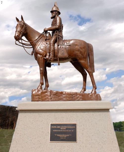 Macleod, Colonel James A. Farquharson | Public Sculptures by Don Begg / Studio West Bronze Foundry & Art Gallery