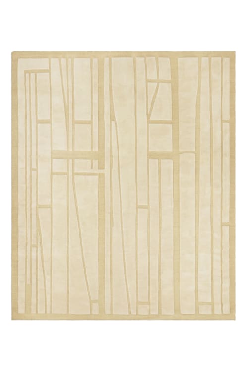 geometry. 004 - Kilim field with Persian knot cut pile motif | Area Rug in Rugs by MK Objects