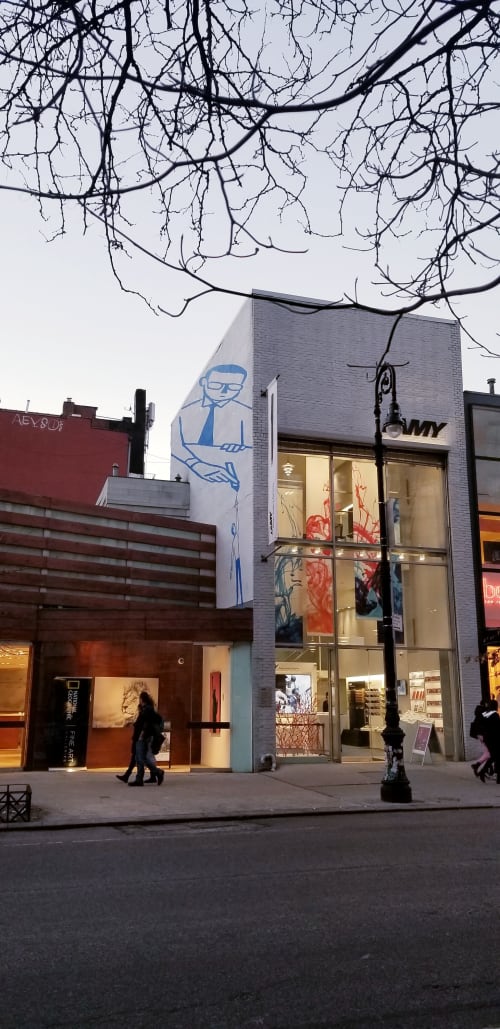 Lamy | Murals by Oscar Lett | Lamy Flagship Store New York in New York