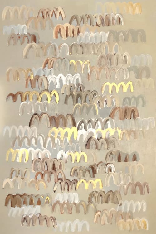 'MOCHA CHOCA LATTE YAYA' original painting by Linnea Heide | Oil And Acrylic Painting in Paintings by Linnea Heide contemporary fine art