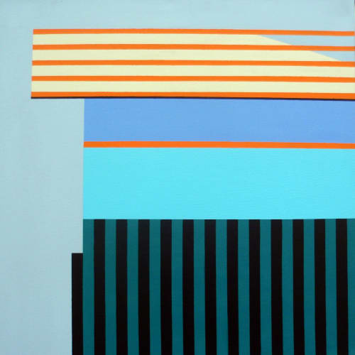 DOCK | Oil And Acrylic Painting in Paintings by Enda Bardell