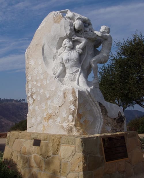 Summit for Danny 90 Days | Sculptures by John Fisher Sculptures | Elings Park in Santa Barbara