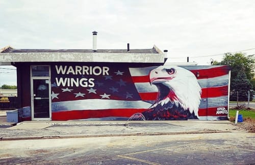 Warrior Wings | Murals by Erica Arndts