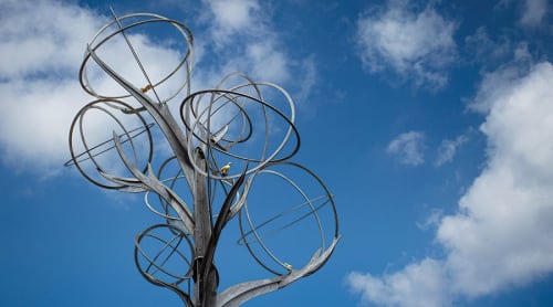 Mockingbird Tree by Michael Warrick, NSG | Public Sculptures by JK Designs and the National Sculptors' Guild