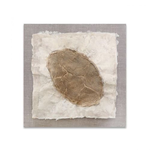 Inizio Avorio I | Mixed Media by Kim Fonder