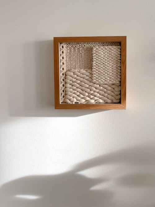 FRAME IV | Handwoven Wall Art | Wall Hangings by Ana Salazar Atelier