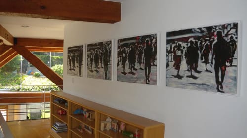 New York Times painting series | Oil And Acrylic Painting in Paintings by Mario M. Muller