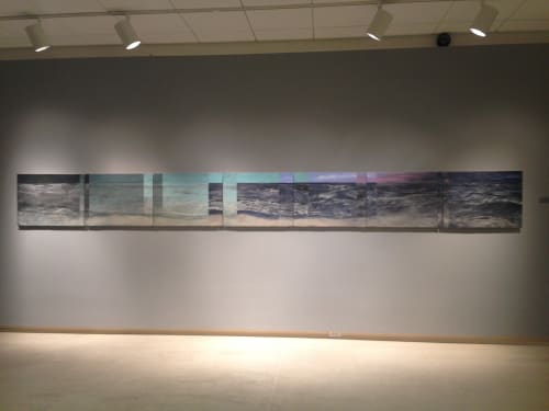 Waves IV | Art & Wall Decor by Sandy Bleifer | Brand Library & Art Center in Glendale