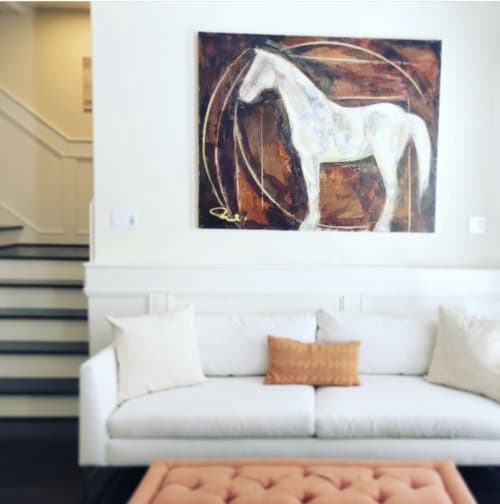 "Warily Steve" | Paintings by Monterroso Studio