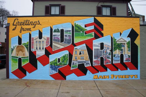 Greetings from Hyde Park | Street Murals by Gregg Bernstein