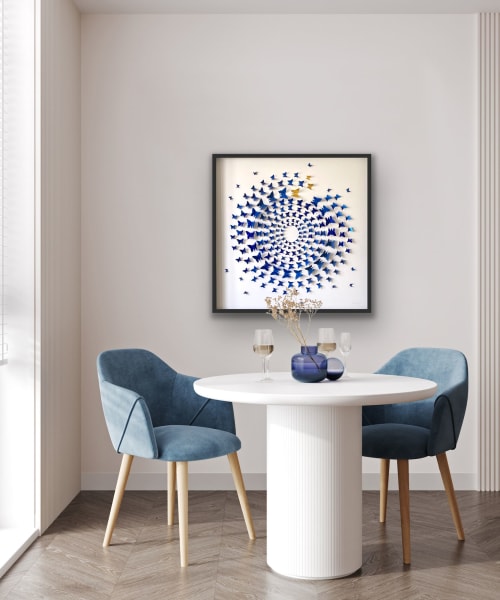Into The Blue | Wall Sculpture in Wall Hangings by Lorna Doyan