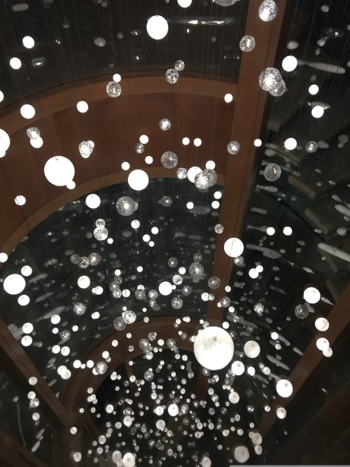 Monumental Chandelier  - Hôtel Les Neiges | Chandeliers by Beau&Bien | Hôtel Barrière Les Neiges in Saint-Bon-Tarentaise