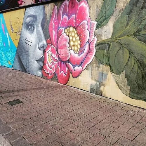 Cruthu Art Festival | Street Murals by Kathrina Rupit - Kinmx
