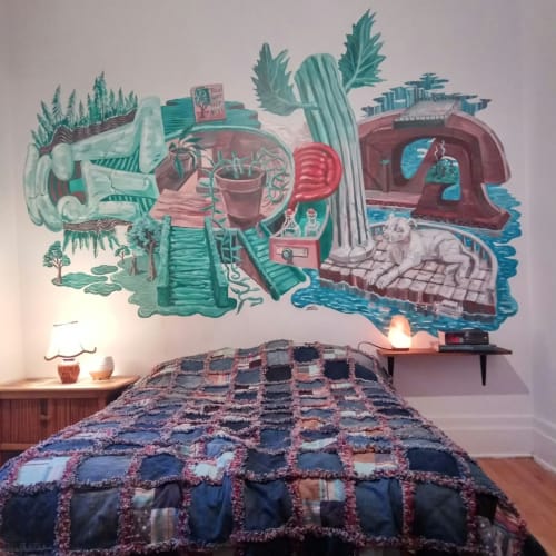 Bedroom Mural | Murals by Alex Grilanc
