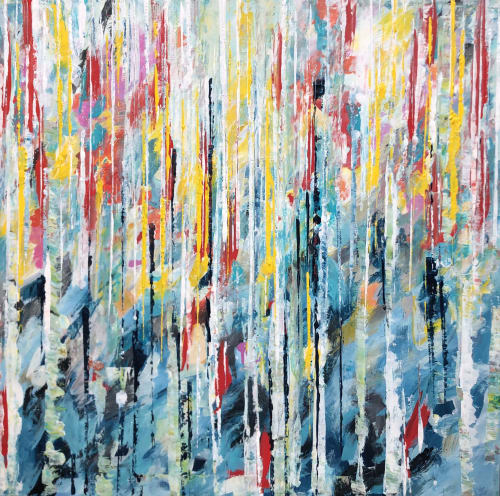 Sea Rainbow | Paintings by KARDIMAGO