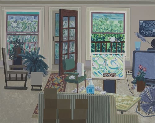 Wishing the Windows | Oil And Acrylic Painting in Paintings by Ann Toebbe