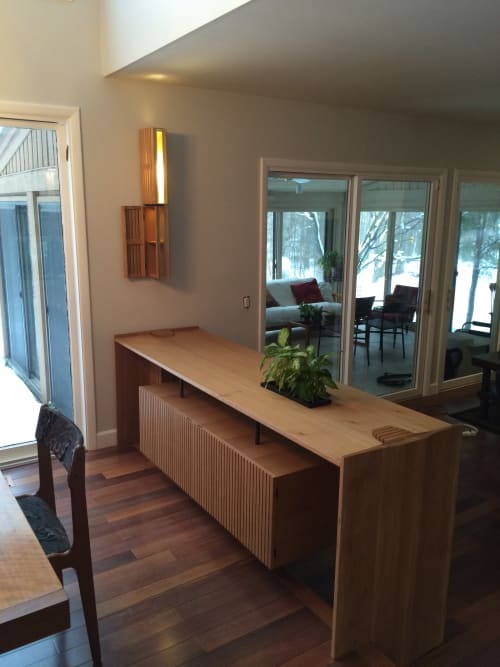 Stair Built In Credenza By Byron Conn Design Seen At Private