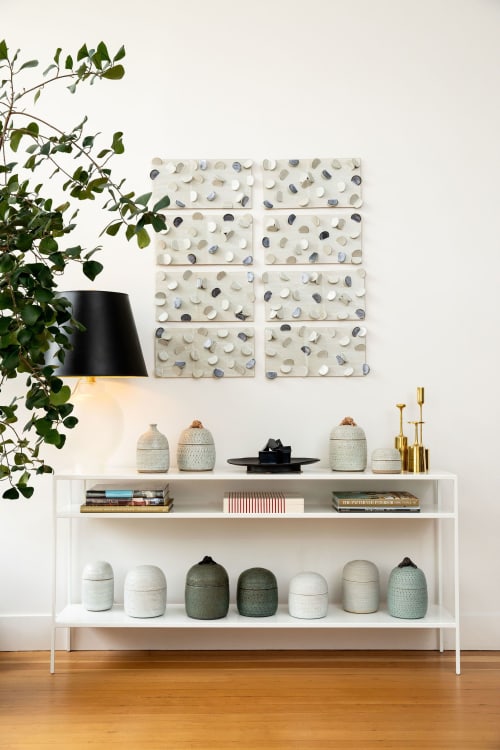 Sculpture Installation | Wall Hangings by Len Carella | John K. Anderson Design in San Francisco