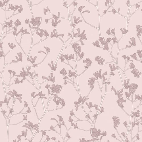 *NEW* Kangaroo Paws Textile | Linens & Bedding by Patricia Braune