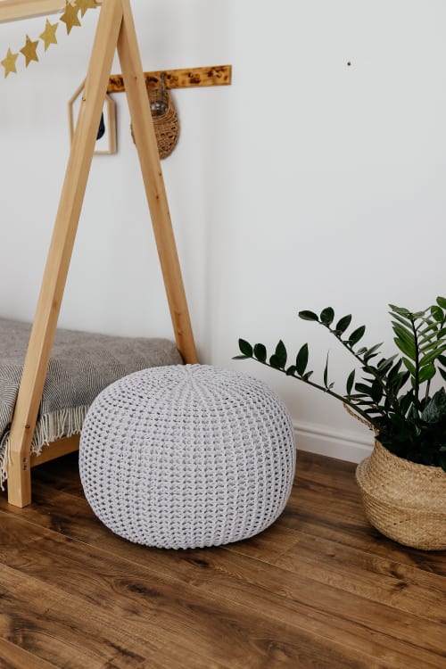 Pouf | Pillows by Chasha Home