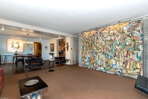 Mid Century Modern Home | Interior Design by Matthew Dibble Paintings