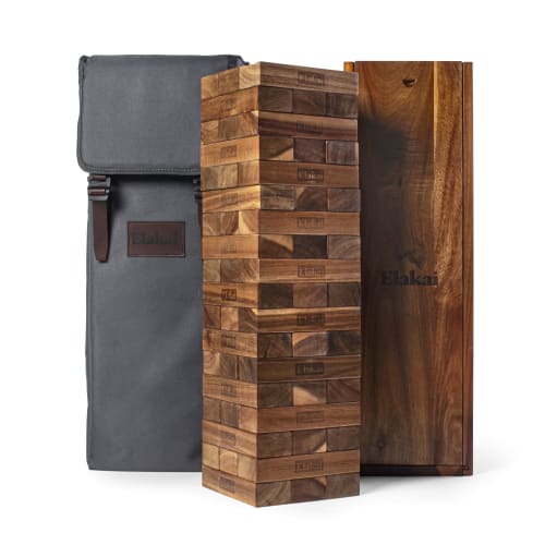 Giant Acacia Woodlander Mountain Blocks Set | Furniture by Elakai Outdoor