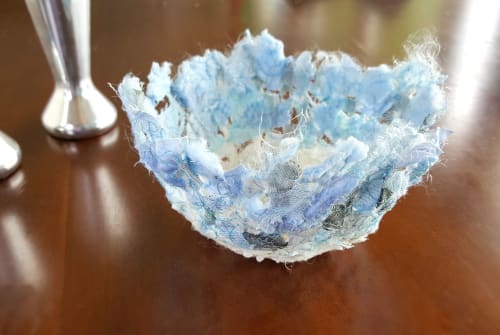 Snowfall Bowl | Decorative Bowl in Decorative Objects by Textility