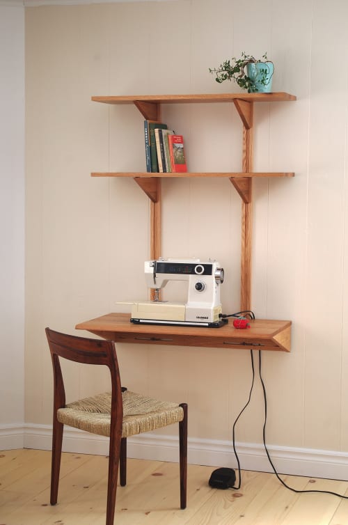 Le Ketch 48 - Floating Desk | Floating Table in Tables by Le Tenon et la Mortaise