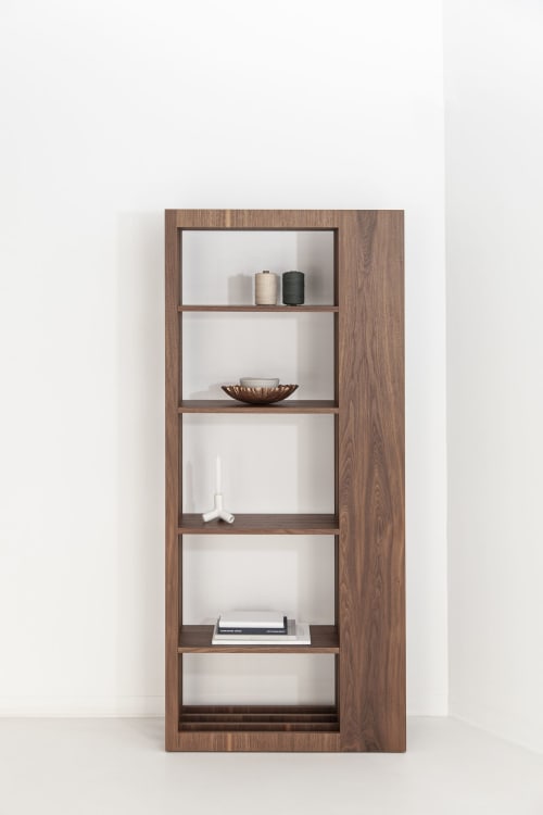 RULE bookcase veneer american walnut | Book Case in Storage by Porventura
