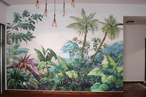 Residence Mural | Murals by Yaul Acap | Lakeville Residences in Batu Caves
