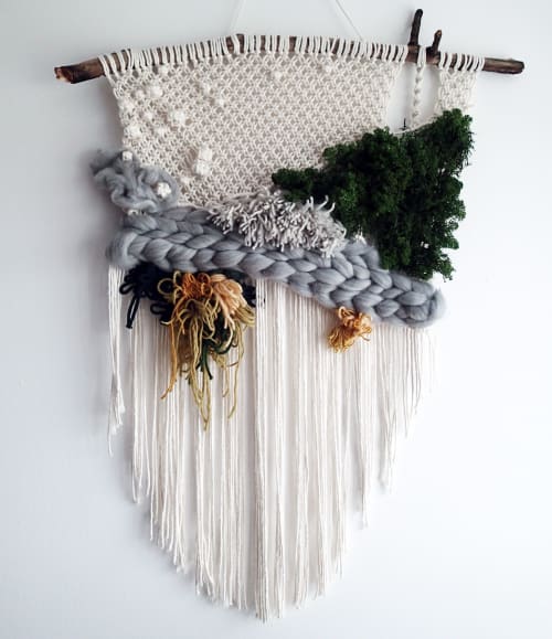 Forest Tissue Macrame wall hanging