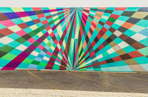 The Shape of Color | Murals by Jaque Fragua