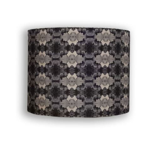 Luscius Grape Damask Lampshade | Table Lamp in Lamps by Ri Anderson | Casa Delphine Hotel Boutique in San Miguel de Allende