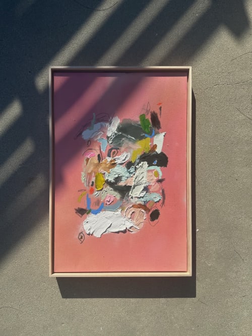 Nothing Stays The Same Original 20x30 Mixed Media Painting | Paintings by Allison Rohland