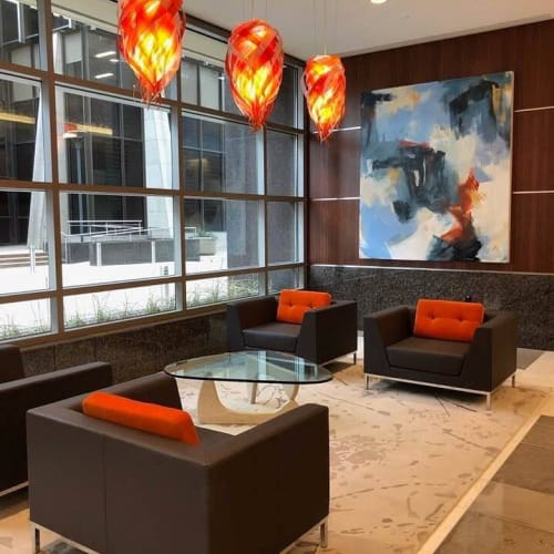 Abstract Painting | Oil And Acrylic Painting in Paintings by Hoitsma | The Plaza At Preston Center in Dallas