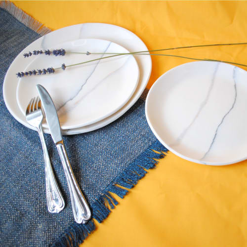 Terra salad plates | Ceramic Plates by cuir c