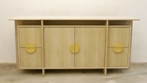 KW Office Credenza | Tables by Long Grain Furniture | Private Residence - Omaha, NE in Omaha