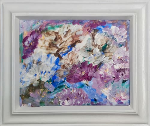 Blooming 2 (2025) | Oil And Acrylic Painting in Paintings by Elena Parau