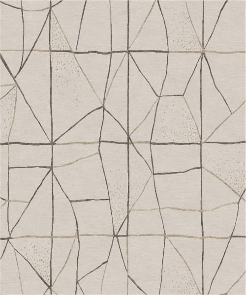 Suono Basso hand-knotted modern rug | Rugs by Atelier Tapis Rouge