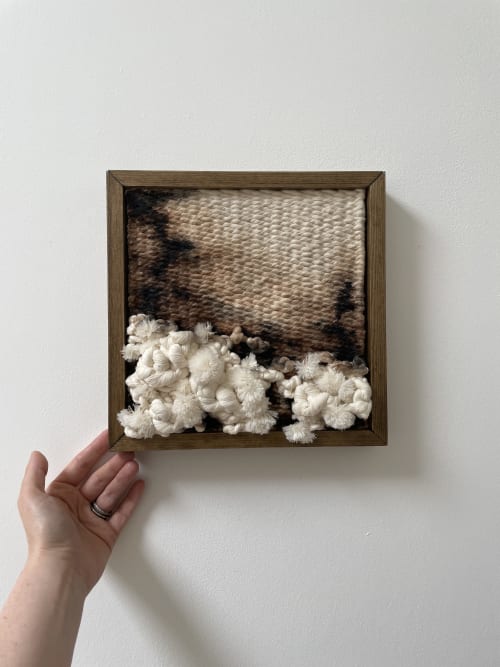Cliff frame on pine | Wall Hangings by Elle Collins